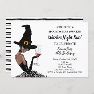 Hexen Girls Night Out Geburtstagsparty Einladung