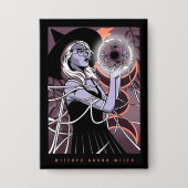 Hexen Gonna Witch Button - Mystic Hexchy (Vorderseite)