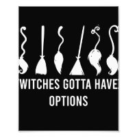 Hexen Gotta haben Optionen lustiges Halloween-Kost