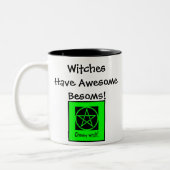 Hexen haben Phantastisch Besome! Tasse (Links)