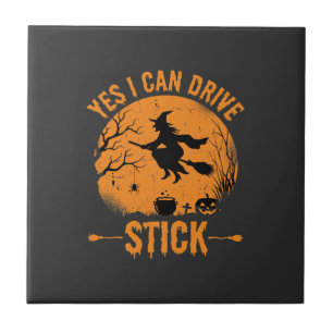 Hexen Halloween Aufkleber Grafik_1 Fliese