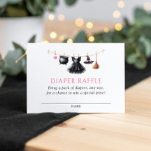 Hexen-Halloween-Baby-Shower-Windel-Raffle-Ticket