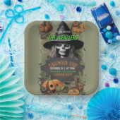 Hexen Halloween Bash Kostüm Party Pappteller (Party)
