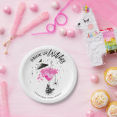 Hexen Halloween-Brautparty trinken Pappteller (Party)