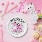 Hexen Halloween-Brautparty trinken Pappteller (Party)