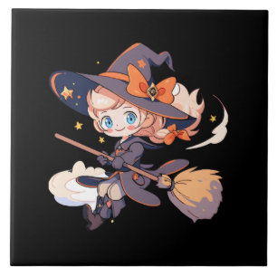 Hexen Halloween Fliese