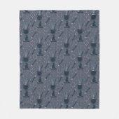 Hexen-Halloween-Kessel-Magie Fleecedecke (Vorderseite)