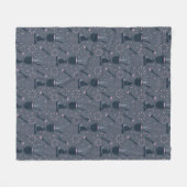 Hexen-Halloween-Kessel-Magie Fleecedecke (Vorderseite (Horizontal))