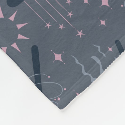 Hexen-Halloween-Kessel-Magie Fleecedecke (Ecke)