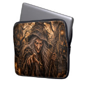 Hexen-Halloween-Kostenüm-Party Laptopschutzhülle (Vorderseite Links)