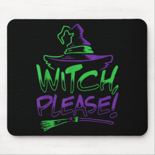 Hexen-Halloween-Kostüm Lustig _ Männer Frauen Kind Mousepad
