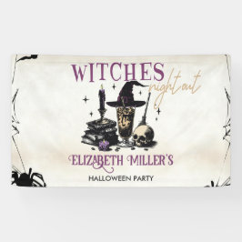 Hexen Halloween Night Party Banner