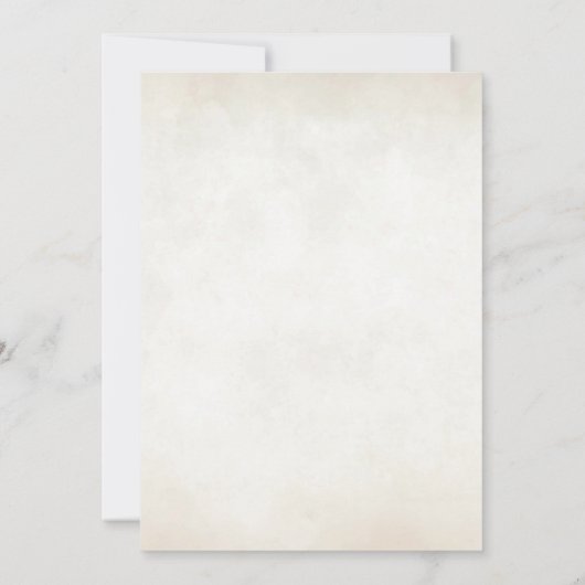 Hexen Halloween Night Party Einladung (Rückseite)