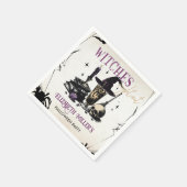 Hexen Halloween Night Party Serviette (Ecke)