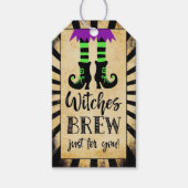 Hexen Halloween-Party Gefallen Geschenkanhänger (Vorderseite)