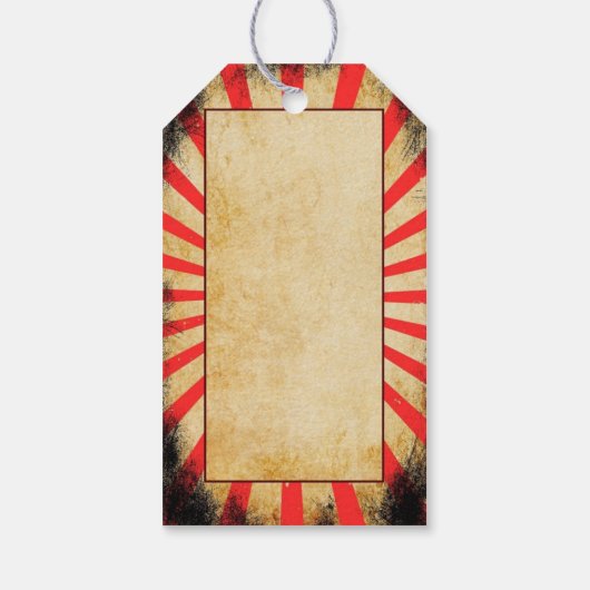 Hexen Halloween-Party Gefallen Geschenkanhänger (Rückseite)