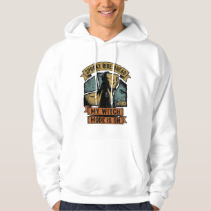Hexen-Halloween-Shirt Lustiges Vintage-Hexen-Desig Hoodie