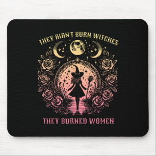 Hexen Halloween Sie verbrannten keine Hexen Sie ve Mousepad