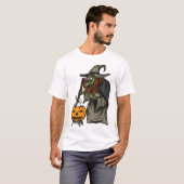 Hexen Halloween T-Shirt (Vorne ganz)