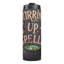 Hexen-Halloween-Thermal-Tumbler mit Zaubertrank