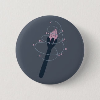 Hexen-Halloween-Zauberstab Button