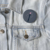 Hexen-Halloween-Zauberstab Button (Beispiel)