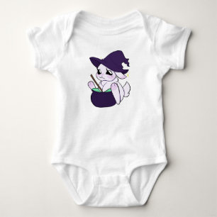 Hexen-Häschen Halloween Baby Strampler