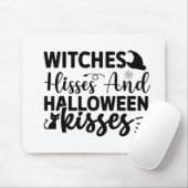 Hexen Hisses und Halloween Kisses Mousepad (Mit Mouse)