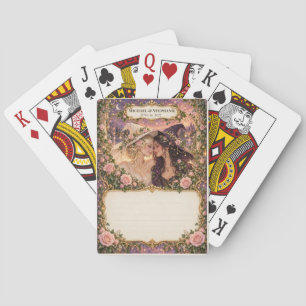 Hexen-Hochzeitsgästebuch-Unterschriften-Deck Spielkarten