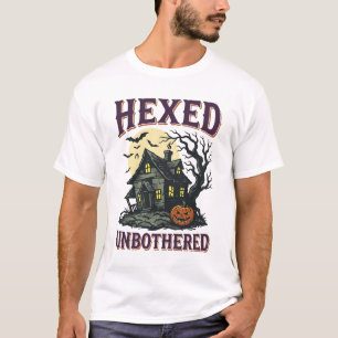 Hexen-Humor-Shirt Vintage Verzaubertes Cottage Hal T-Shirt