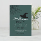 Hexen, Hut und Web, Halloween-Party (Stehend Vorderseite)