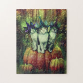 Hexen im Verkleidungs-Puzzlespiel Puzzle (Vertikal)