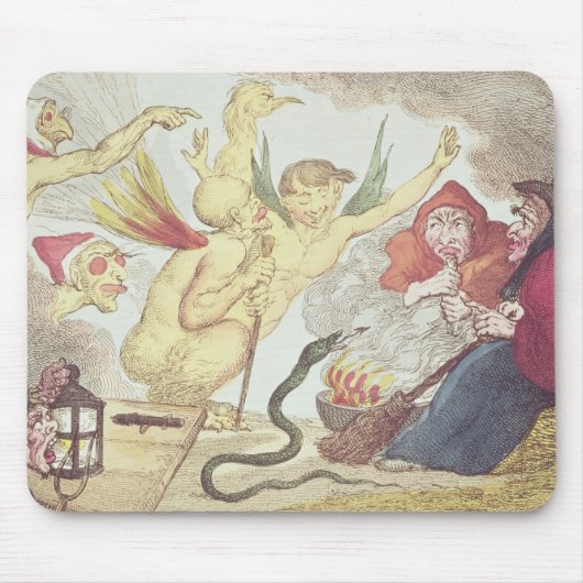 Hexen in einem Hayloft Mousepad (Vorne)