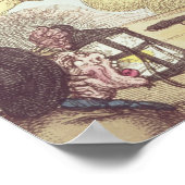 Hexen in einem Hayloft Poster (Ecke)