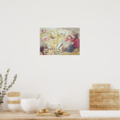 Hexen in einem Hayloft Poster (Küche)