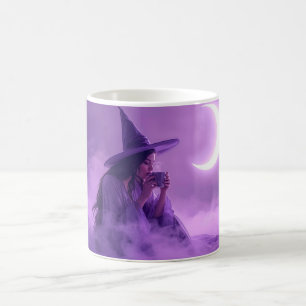Hexen-Kaffeetasse   Mondlicht-Halloween-Tasse Kaffeetasse