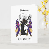 Hexen kämpfen auf ihren Brüdern Karte (Gelbe Blume)