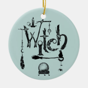 Hexen Keramik Ornament