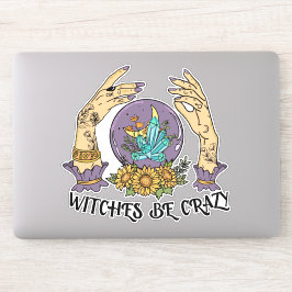 Hexen können verrückt sein Sticker