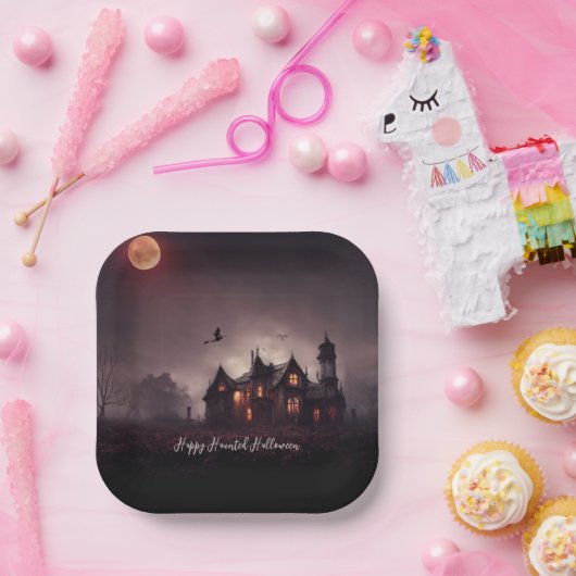 Hexen Lair Halloween Pappteller (Party)