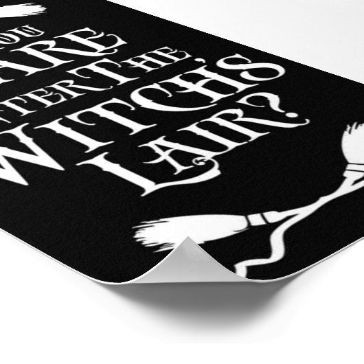 Hexen Lair Poster (Ecke)