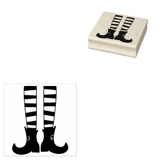 Hexen Legs Gummistempel (Stempel)