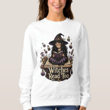Hexen lesen auch zu Sweatshirt Frauen Niedliche He