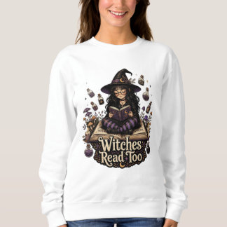 Hexen lesen auch zu Sweatshirt Frauen Niedliche He