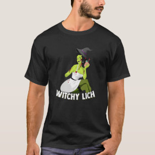 Hexen-Lich-Zauber Hexenhüte Hexen Besen Hexe  T-Shirt