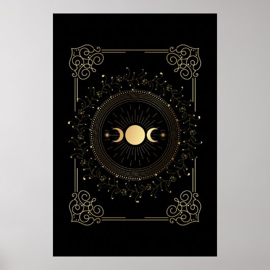 Hexen Lunar-Sonnenfinsternis Poster (Vorne)