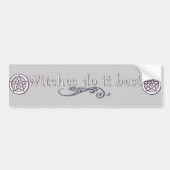 Hexen machen den besten Autoaufkleber (Vorne)