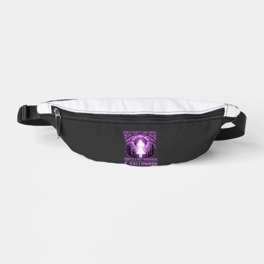 Hexen-Mädchen Halloween-Design Bauchtasche (Vorderseite)
