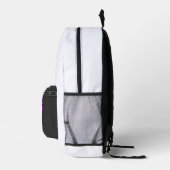 Hexen-Mädchen Halloween-Design Bedruckter Rucksack (Rechts)