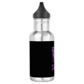 Hexen-Mädchen Halloween-Design Edelstahlflasche (Links)
